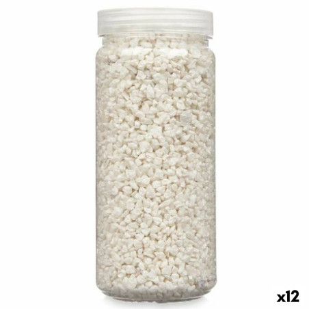 Piedras Decorativas Gift Decor Blanco 2 - 5 mm 700 g 6,5 x 15,5 x 6,5