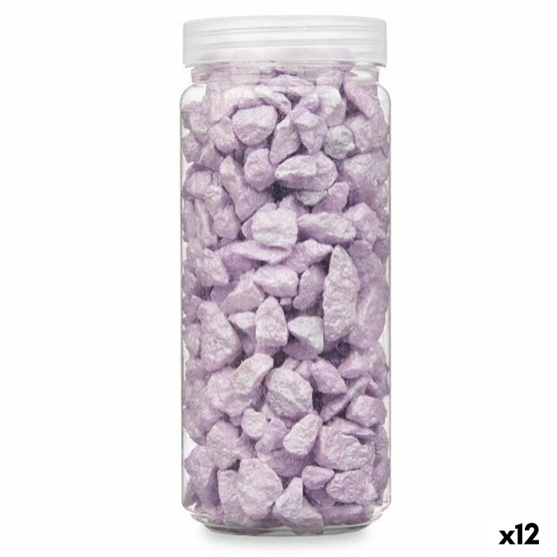 Piedras Decorativas Gift Decor Lila 10 - 20 mm 700 g 6,2 x 15,3 x 6,2