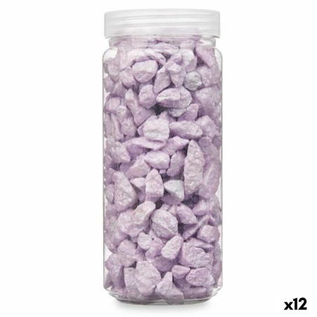 Piedras Decorativas Gift Decor Lila 10 - 20 mm 700 g 6,2 x 15,3 x 6,2