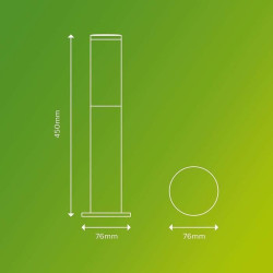 Lámpara Philips Luminarias de exterior Antracita E27 230 V 2700 K