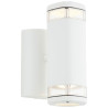 Aplique de Pared Brilliant Jandy Exterior 18 W Blanco GU10