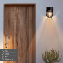 Aplique LED Aktive Plástico Solar (6 Unidades)