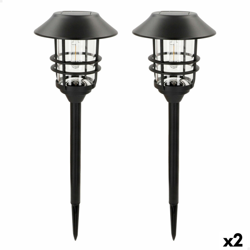 Lámpara solar Aktive 17 x 58 x 17 cm (2 Unidades)