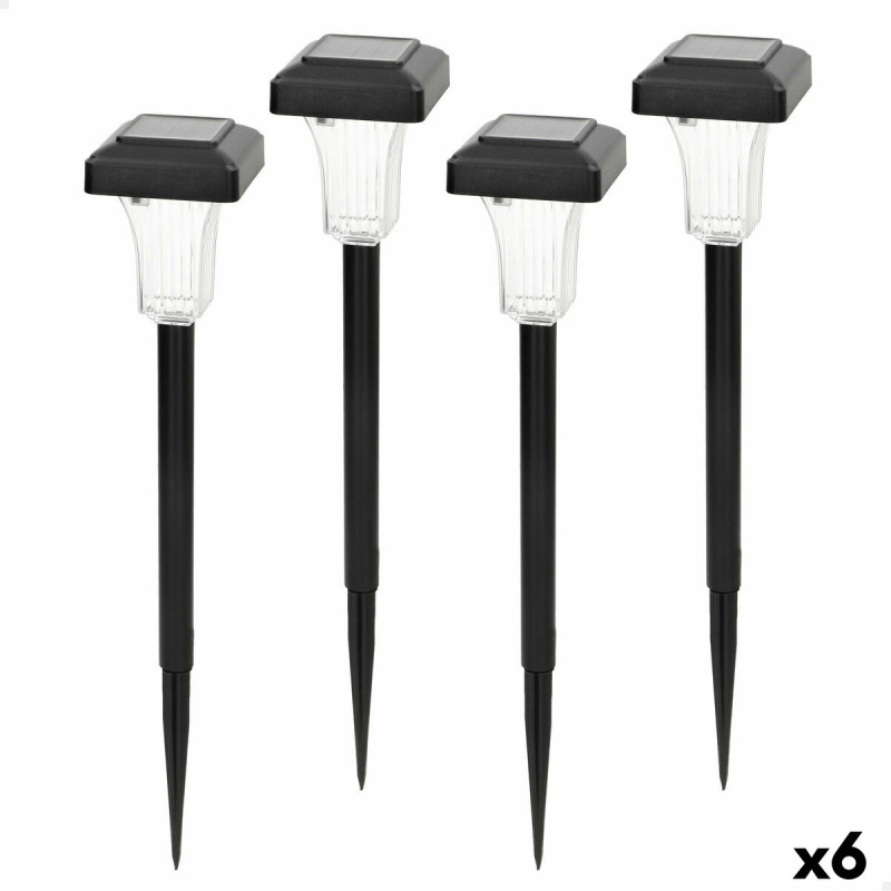 Lámpara solar Aktive 6 x 33 x 6 cm (6 Unidades)