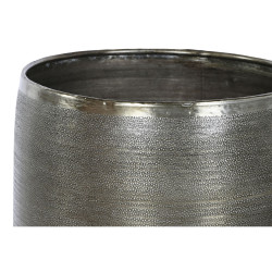 Set de Maceteros Home ESPRIT Dorado Plateado Aluminio 34,5 x 36 x 63 c