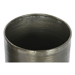 Set de Maceteros Home ESPRIT Dorado Plateado Aluminio 34,5 x 36 x 63 c