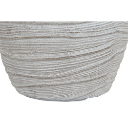 Set de Maceteros Home ESPRIT Beige Fibra de Vidrio Magnesio 45 x 45 x