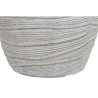 Set de Maceteros Home ESPRIT Beige Fibra de Vidrio Magnesio 45 x 45 x