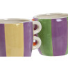 Macetero Home ESPRIT Multicolor Dolomita 22,5 X 16 X 15 cm (2 Unidades