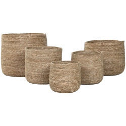 Macetero Home ESPRIT Marrón