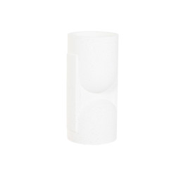 Macetero Home ESPRIT Blanco Magnesio Urbano 36 x 36 x 70 cm