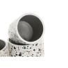 Macetero Home ESPRIT Blanco Multicolor Cemento Urbano 13 x 13 x 13 cm