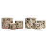 Macetero Home ESPRIT Verde Multicolor Cerámica Tropical 13,6 X 13,6 X