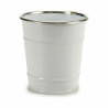 Macetero Ibergarden Blanco Plateado Zinc Cubo 10,5 x 10,5 x 10,5 cm (7