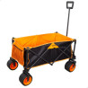 Carro Multiusos Aktive Naranja Poliéster PVC Acero 86 x 108 x 44 cm P