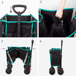 Carro Multiusos Aktive Acero