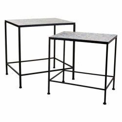 Soporte para Maceta Alexandra House Living Negro Hierro 37 x 51 x 50 c