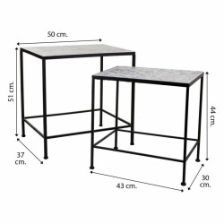 Soporte para Maceta Alexandra House Living Negro Hierro 37 x 51 x 50 c