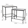 Soporte para Maceta Alexandra House Living Negro Hierro 37 x 51 x 50 c