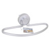 Colgador Confortime Ovalado Aluminio (24 X 9,5 x 6,3 cm)
