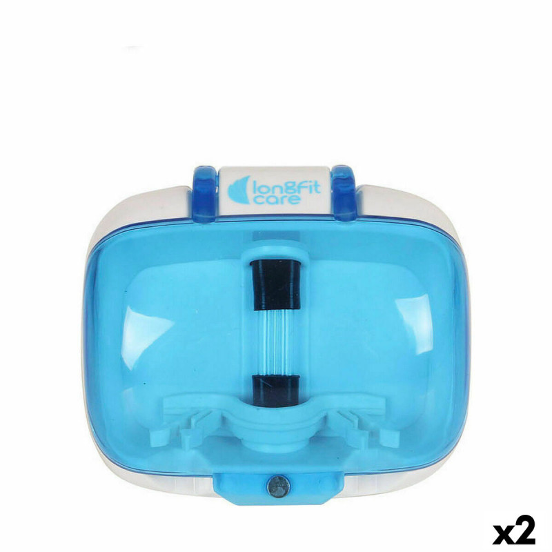 Esterilizador UV LongFit Care Cepillo de Dientes 15 x 23 x 6 cm (2 Uni Esterilizador UV LongFit Care Cepillo de Dientes 15 x 23 x 6 cm (2 Uni