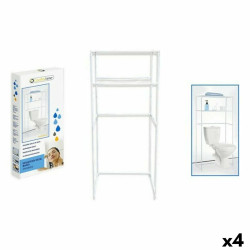 Estantería de Baño Confortime 158757 Metal 61 x 28 x 134 cm (4 Unida