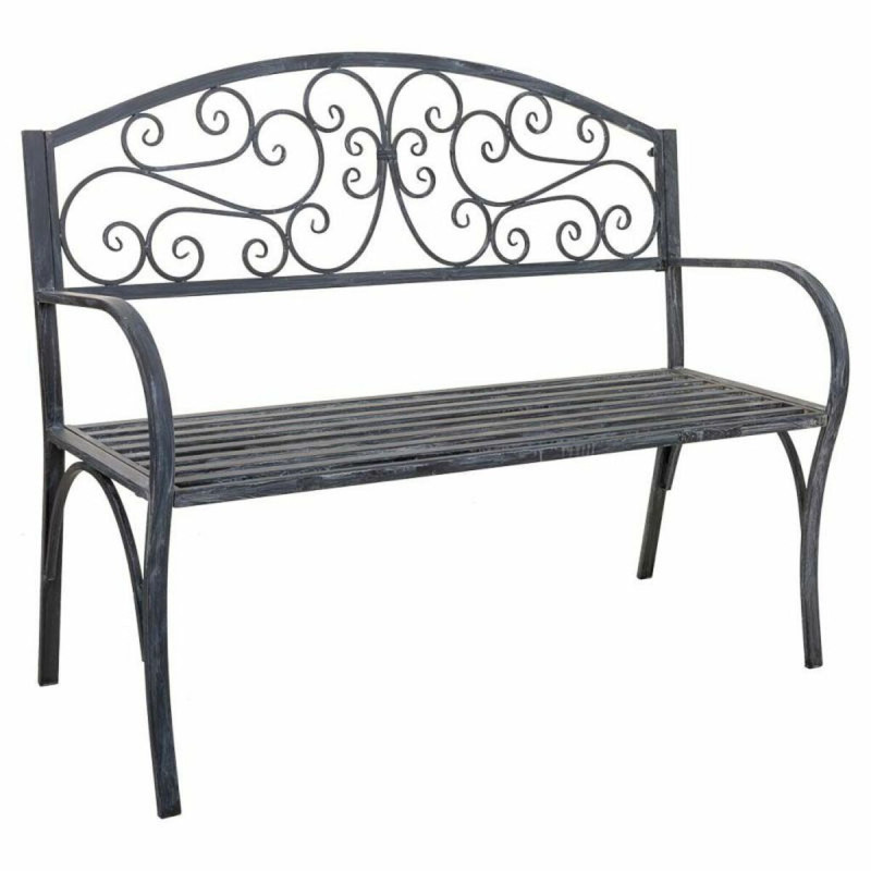 Banco Alexandra House Living Gris Hierro 53 x 91 x 153 cm Banco Alexandra House Living Gris Hierro 53 x 91 x 153 cm