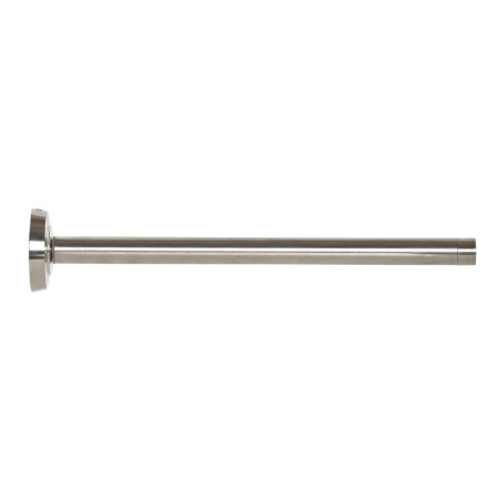 Toallero DKD Home Decor Extensible (50 cm) Plateado Acero 30 x 6 x 6 c