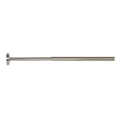 Toallero DKD Home Decor Extensible (50 cm) Plateado Acero 30 x 6 x 6 c