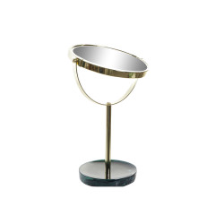 Espejo de Aumento DKD Home Decor 18 x 13 x 32 cm Metal Resina (2 Unida