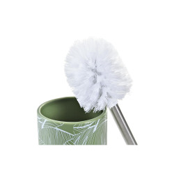 Set de Baño DKD Home Decor Verde Plateado Polipropileno Dolomita Trop