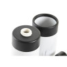 Set de Baño DKD Home Decor Blanco Negro Blanco/Negro Metal Resina Mod
