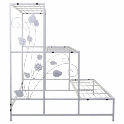 Soporte para Maceta Alexandra House Living Blanco Hierro 66 x 74 x 80