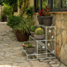 Soporte para Maceta Alexandra House Living Blanco Hierro 66 x 74 x 80