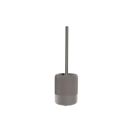 Escobilla para el Baño DKD Home Decor 11 X 11 X 36,5 CM Gris Cemento