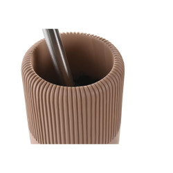 Escobilla para el Baño DKD Home Decor 11 X 11 X 36,5 CM Cemento Terra