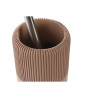 Escobilla para el Baño DKD Home Decor 11 X 11 X 36,5 CM Cemento Terra