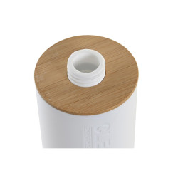 Dispensador de Jabón DKD Home Decor 7 x 9 x 15,5 cm Natural Blanco Po
