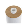 Dispensador de Jabón DKD Home Decor 7 x 9 x 15,5 cm Natural Blanco Po