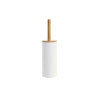 Escobilla para el Baño DKD Home Decor 9 x 9 x 35,5 cm Natural Blanco
