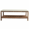 Conjunto de Mesa con 2 Sillones Alexandra House Living Marrón Natural