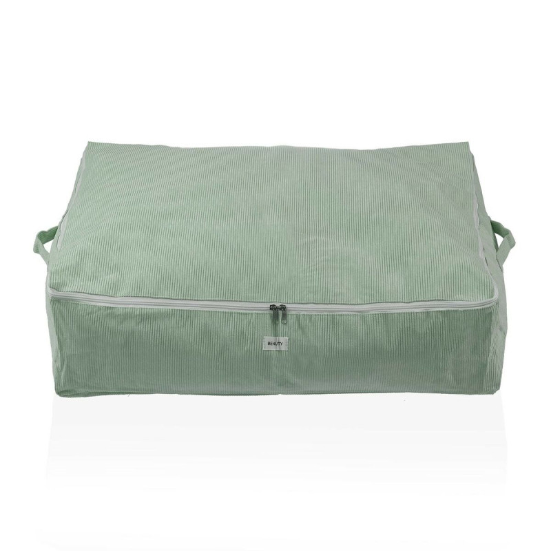 Caja de Almacenamiento Versa Corduroy 50 x 20 x 70 cm Verde Caja de Almacenamiento Versa Corduroy 50 x 20 x 70 cm Verde