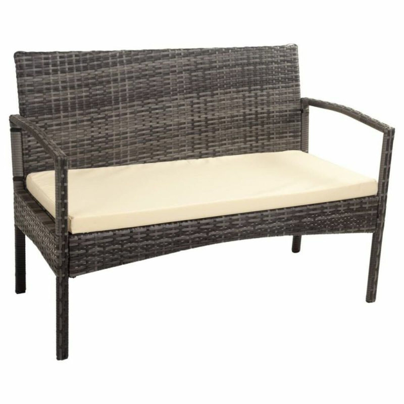 Banco Alexandra House Living Gris 55 x 85 x 110 cm Banco Alexandra House Living Gris 55 x 85 x 110 cm
