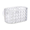 Colgador para la Ducha 15,8 x 8,5 x 8 cm Transparente PVC Poliestireno