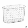 Colgador para la Ducha 19,3 x 12 x 9 cm Transparente Plástico PVC (12
