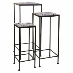 Soporte para Maceta Alexandra House Living Negro Hierro 30 x 68 x 30 c