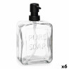 Dispensador de Jabón Pure Soap Cristal Transparente Plástico 570 ml