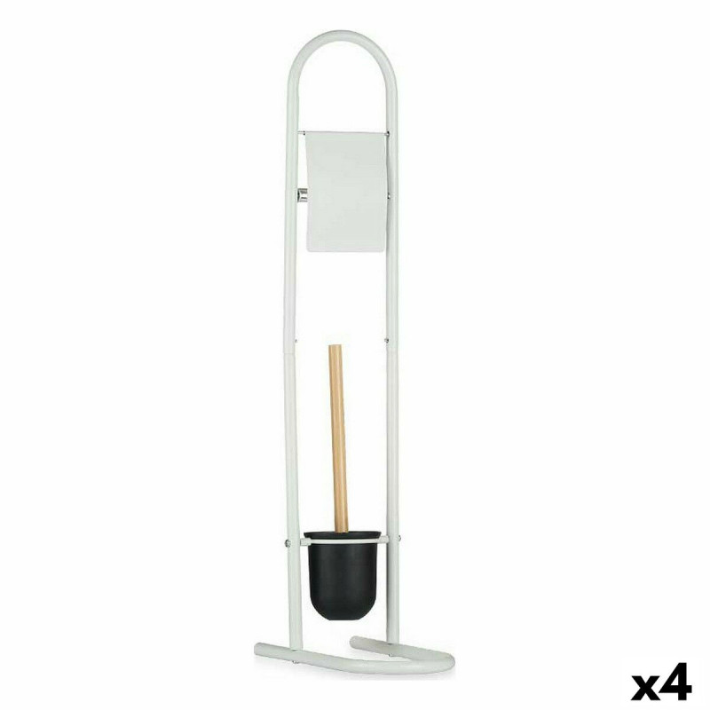 Portarrollos de Papel Higiénico con Soporte para Escobilla 16 x 28,5