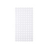 Alfombrilla Antideslizante para Ducha Blanco PVC 68 x 1 x 36 cm (6 Uni