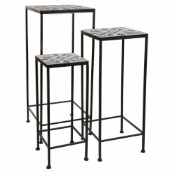 Soporte para Maceta Alexandra House Living Negro Hierro 30 x 68 x 30 c